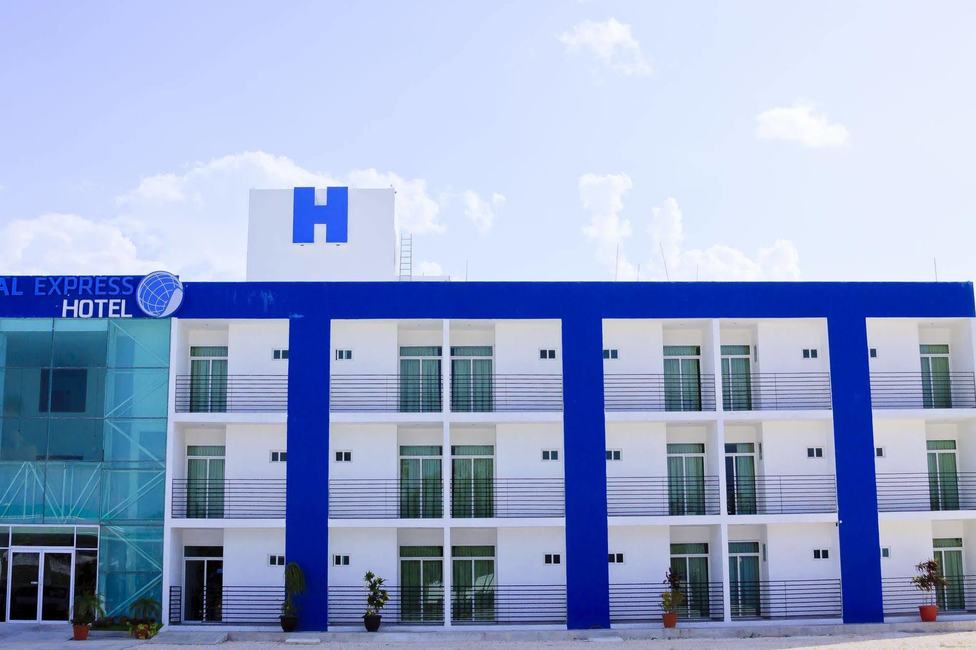 Global Express Hotel Escárcega Exterior foto